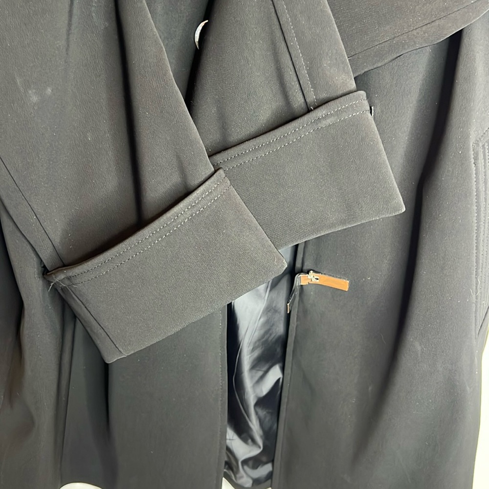 - Michael Michael Kors Black Trench Coat Size XS - Picture 16 of 16